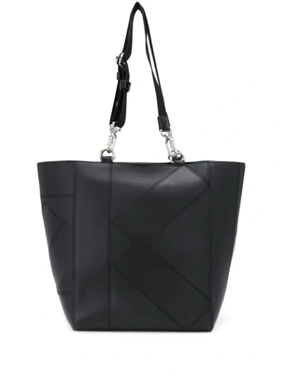 Kenzo Kube Tote Bag In Black