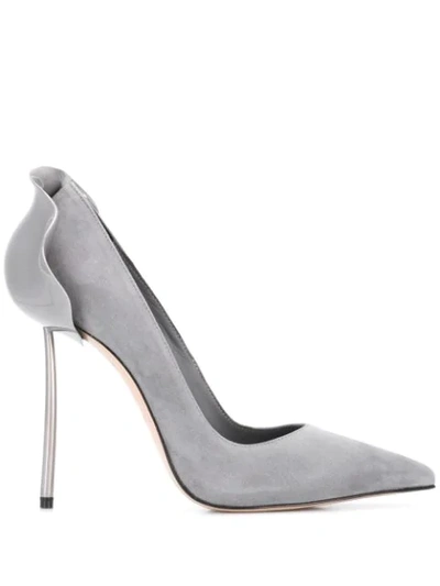 Le Silla Petalo Pumps In Grey