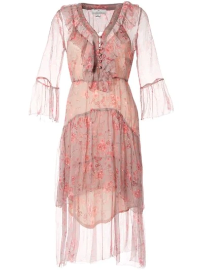 We Are Kindred Lorelal Midi Dress In Dusty Blossom
