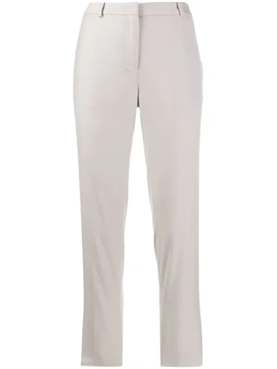 Fabiana Filippi Slim Fit Trousers In Neutrals