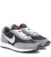 Nike Daybreak Sp Mesh And Suede Sneakers In Black