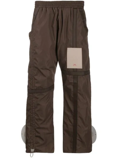 A-cold-wall* Loose-fit Trousers In Brown