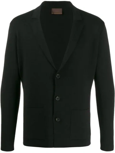 Altea V-neck Cardigan In Black