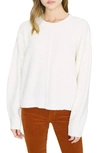 Sanctuary Teddy Mock Neck Sweater - 100% Exclusive In Marled Moonstone