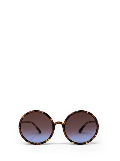 Dior Sostellaire3 Round Nylon Sunglasses In Epz/yb