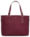 Kate Spade Taylor Crossbody Tote In Cherrywood/gold