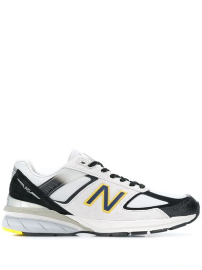 New Balance 990v5 Made In Us Running Shoe In Grey