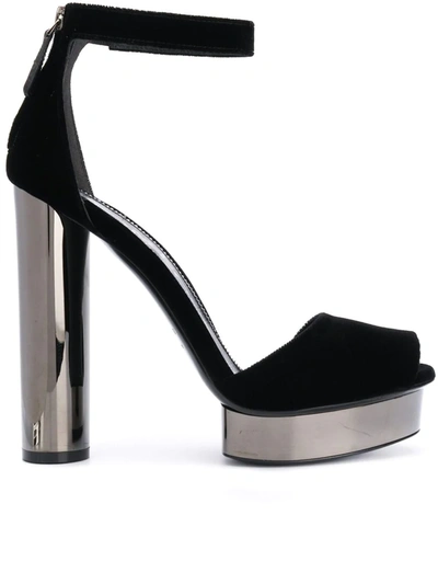 Tom Ford Platform Sandals In Black