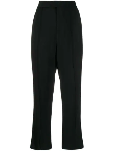 Yang Li Straight-leg Trousers In Black