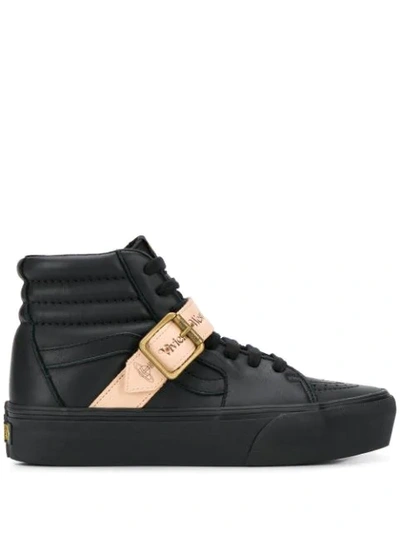 Vans X Vivienne Westwood Sk8-hi Platform Sneakers In Black