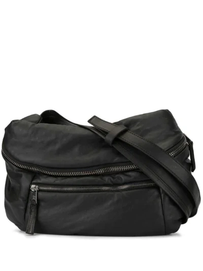 Giorgio Brato Leather Belt Bag In Black