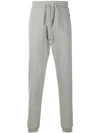 Kenzo Tiger Patch Track Pants In Grey