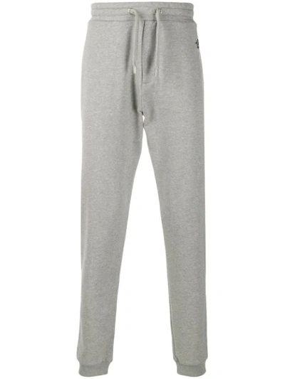 Kenzo Tiger Patch Track Pants In Grey