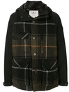 Woolrich Checked Mountain Jacket In Black