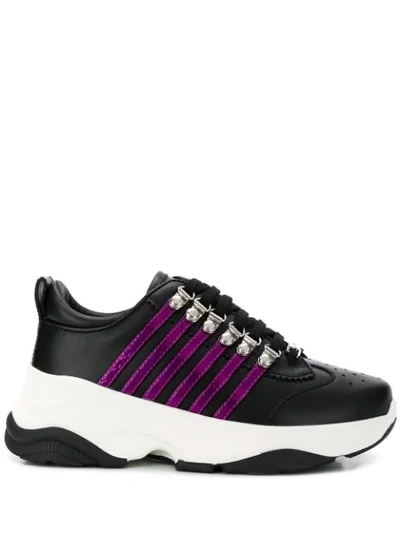 Dsquared2 Bumpy 251 Chunky Trainers In Black