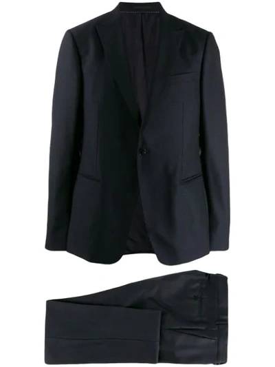 Z Zegna Slim-fit Two Piece Suit In Blue