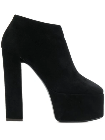 Giuseppe Zanotti Platform Ankle Boot In Black