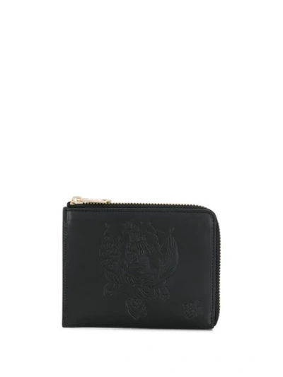 Paul Smith X Mark Mahoney "corner Tattoo" Wallet In Black