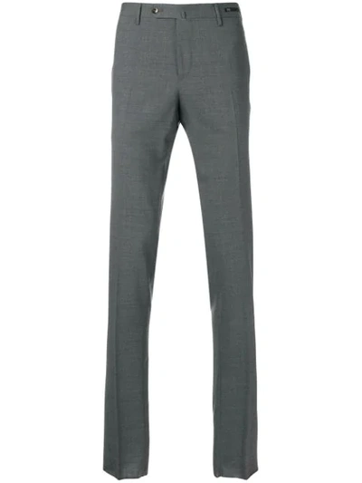 Pt01 Lower East Side Super Slim Fit Trousersbetl In Grey