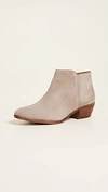 Sam Edelman Petty Suede Booties In Putty