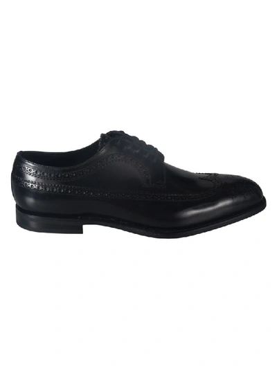 Church's Laced Shoes In Aab Black