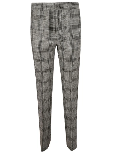 Isabel Marant Checked Trousers In Ecru