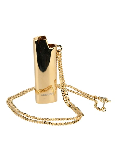 Ambush Pendant Necklace In Gold Gold