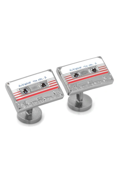 Cufflinks, Inc Marvel Mix Tape Cuff Links In Gray