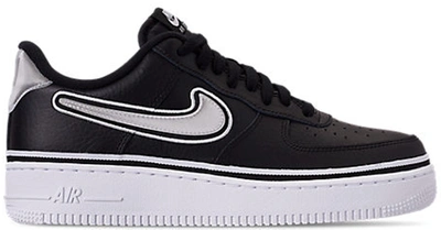 Pre-owned Nike Air Force 1 Low Sport Nba Black White In Black/white