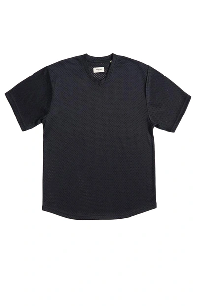 Pre-owned Fear Of God  Essentials Mesh T-shirt Black