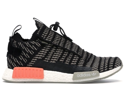 Pre-owned Adidas Originals  Nmd Ts1 Core Black Sesame In Core Black/sesame/chalk Coral