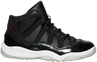 Pre-owned Jordan 11 Retro 72-10 (ps) In Black/gym Red-white-anthracite