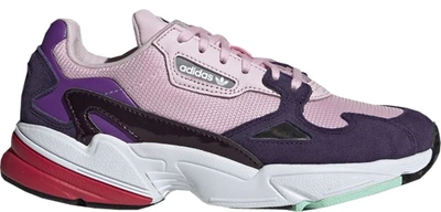 Pre-owned Adidas Originals Adidas Falcon Clear Pink Legend Purple (women's) In Clear Pink/clear Pink/legend Purple
