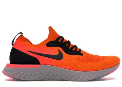 Pre-owned Nike  Epic React Flyknit Copper Flash In Copper Flash/black-flash Crimson-moon Particle