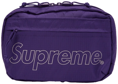 Pre-owned Supreme Shoulder Bag (fw18) Purple