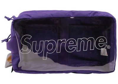 Pre-owned Supreme Utility Bag (fw18) Purple