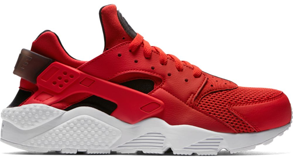 red black white huaraches