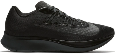 Pre-owned Nike Zoom Fly Triple Black (women's) In Black/black-anthracite