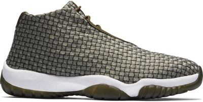 Pre-owned Jordan  Future Olive Canvas In Olive Canvas/olive Canvas-white