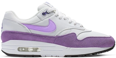 Pre-owned Nike Air Max 1 Atomic Violet (women's) In Summit White/atomic Violet-black