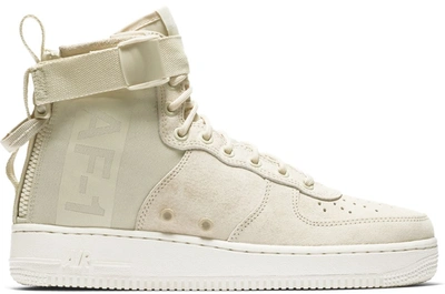 Pre-owned Nike Sf Air Force 1 Mid Fossil (women's) In Fossil/sail-white