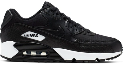 Pre-owned Nike Air Max 90 Black White Black (women's) In Black/black-black-white