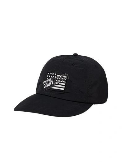 Pre-owned Polo Ralph Lauren  Snow Beach Fitted Cap Black