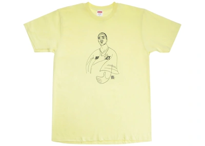 Pre-owned Supreme  Prodigy Tee Pale Yellow