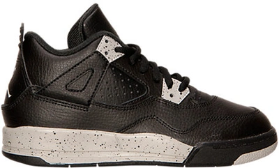 Pre-owned Jordan 4 Retro Oreo 2015 (ps) In Black/tech Grey-white