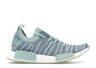 Pre-owned Adidas Originals Adidas Nmd R1 Stlt Ash Green (women's) In Ash Green/steel/cloud White