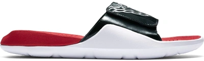 Pre-owned Jordan  Hydro 7 Black White Gym Red In Black/white-gym Red