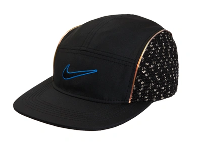 Pre-owned Supreme  Nike Boucle Running Hat Black