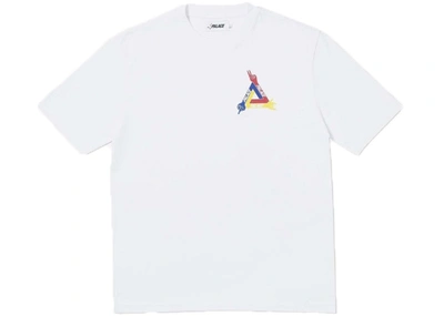 Pre-owned Palace  Jcdc T-shirt White