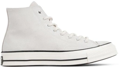 Pre-owned Converse  Chuck Taylor All-star 70s Hi Suede Pack Natural Ivory In Natural Ivory/black-egret